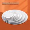Jinwanfu Commercial 16-inch Melamine Round Buffet Plates (10-Pack)