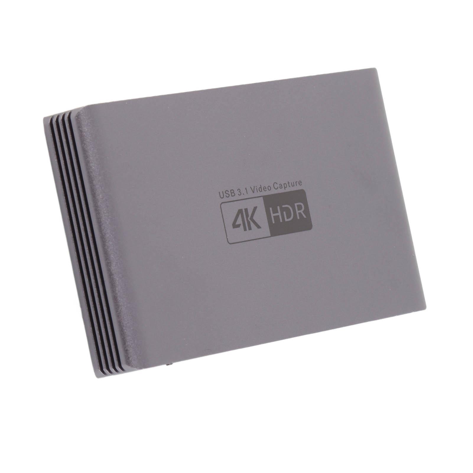 

Карта видеозахвата 4K 60 Гц HDR USB 3.0 1080P алюминиевый сплав 3,5 мм o Cam Link Card для Live