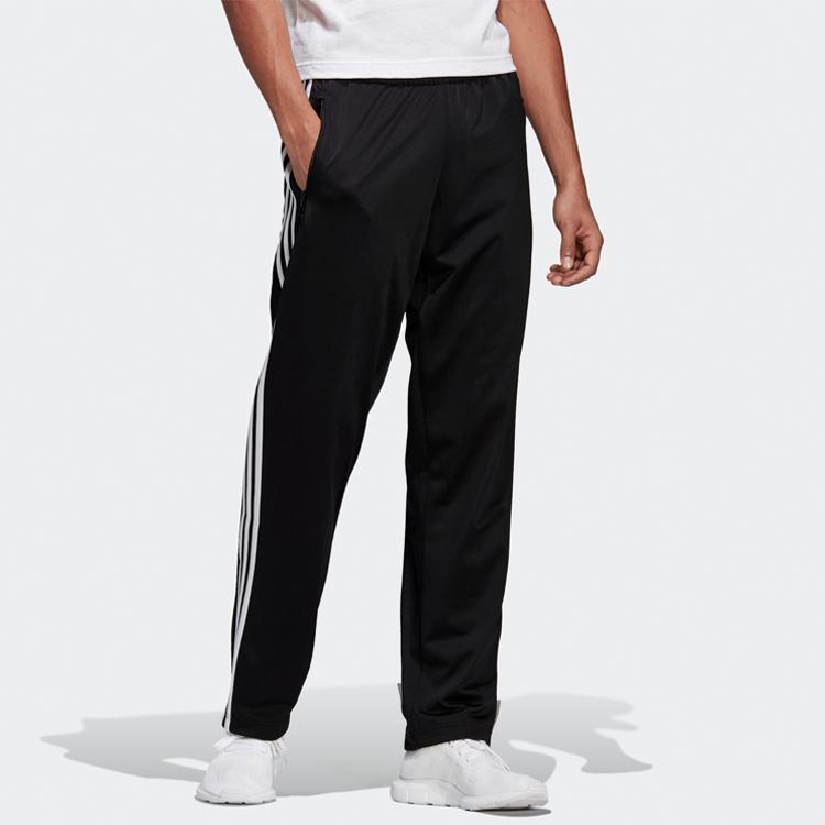 adidas Firebird Track Pants Black/White Men Streetwear ED6897