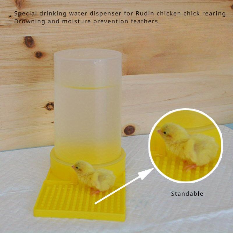 1 st Kycklingvattnare, Automatiskt matningssystem förhindrar drunkning, Förser med färskt vatten för uppfödning av friska kycklingar för bakgårdshönsuppfödare, Jordbrukare