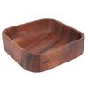 Holz Obstschale Quadratisch Chinesischer Stil Massivholz Tee Snack Dessert Servierplatte für Zuhause