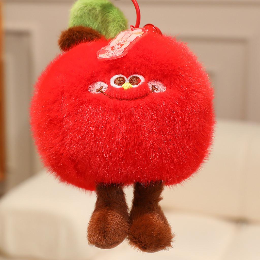 Plush Hamburger Keychain With Pp Cotton Filling For Kids And Teens