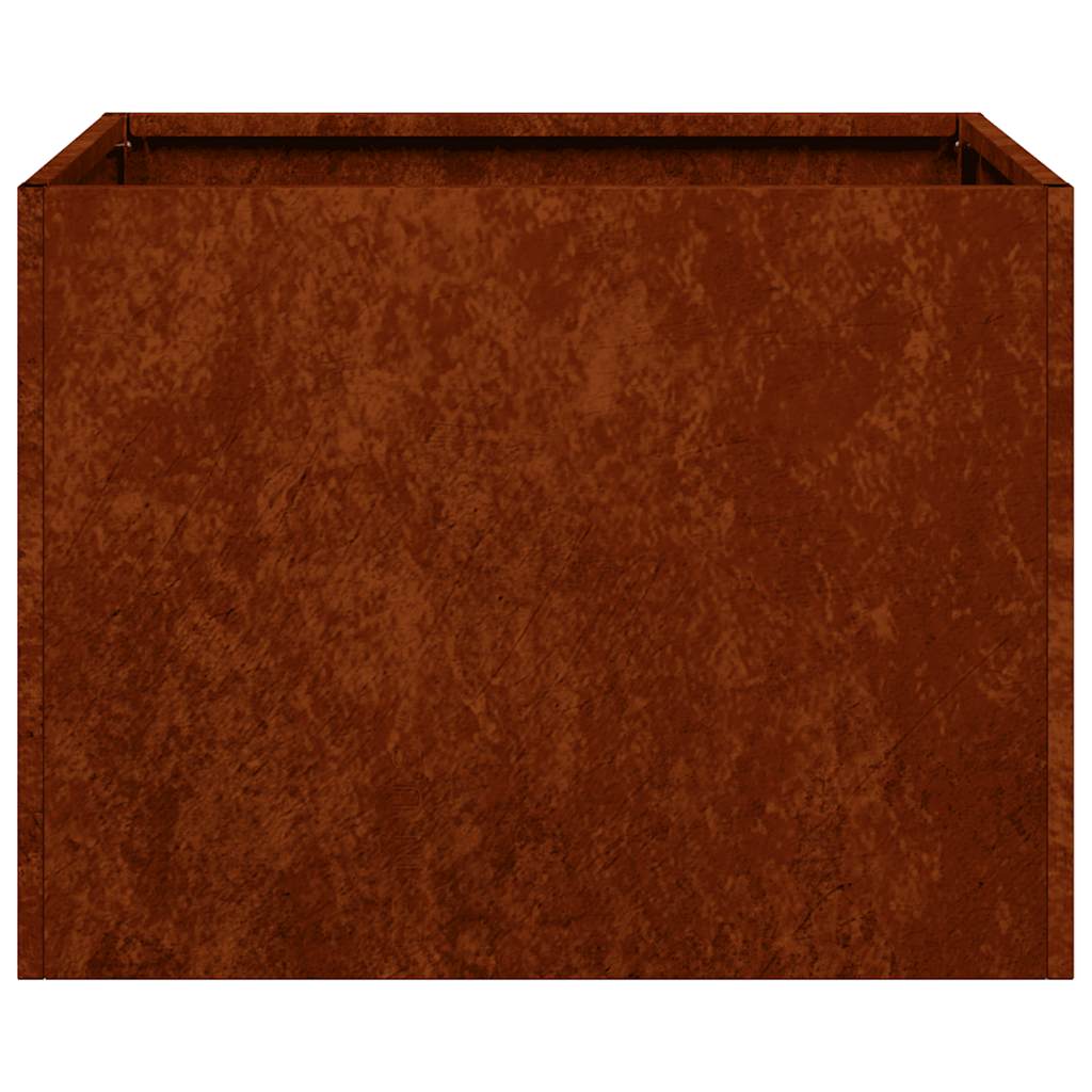 Pot Rusty 40X40X30 Cm Stainless Steel