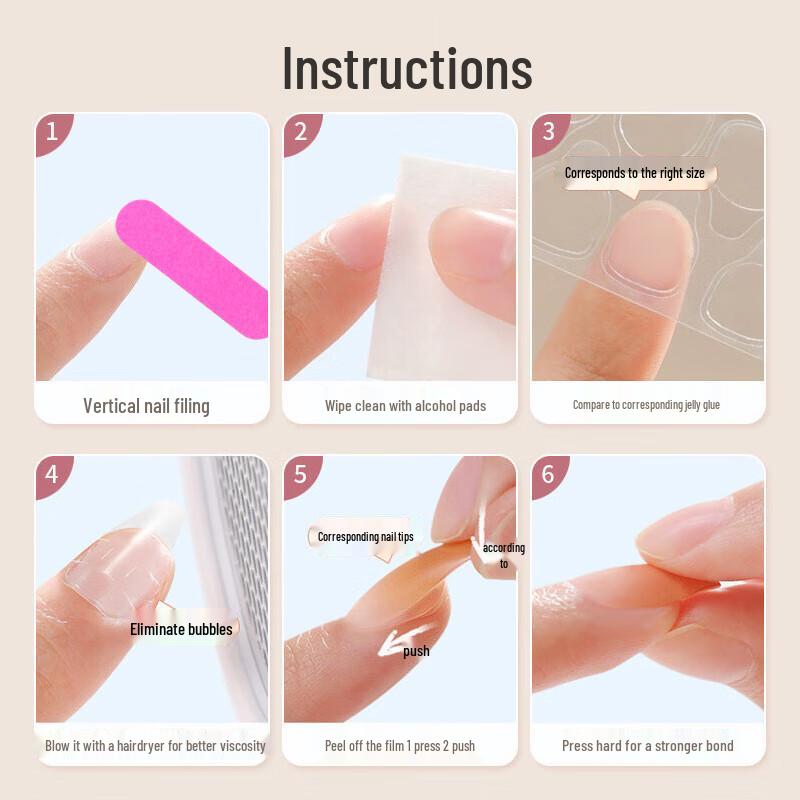 Blue-Green Gradient Handmade Wearable Nails - Versatile & Skin-Brightening