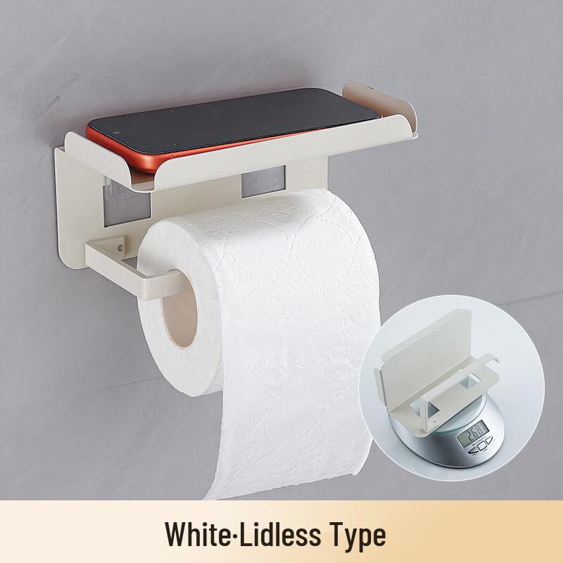 MDNG Freestanding Aluminum Toilet Paper Holder