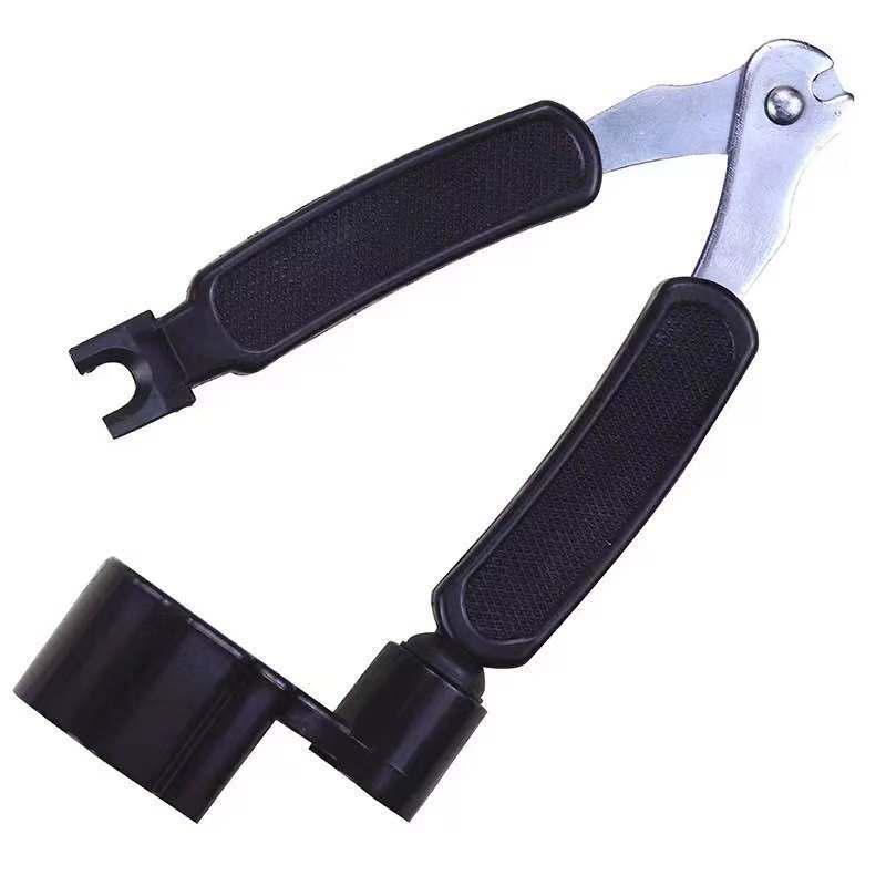 Guitar String Changing Tool Set: 3-in-1 Cutter, Winder, Pin Puller for Acoustic & Electric Guitars