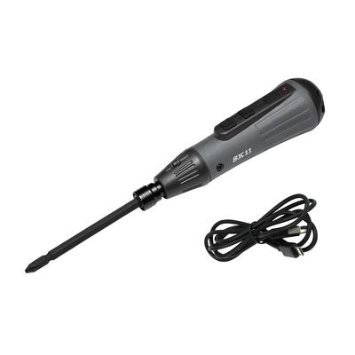 SK11 Rechargeable Dual Driver Electric and Dual Drive USB Charging Gray (SK11) Hand-crank SDV-DUO-GR/BK