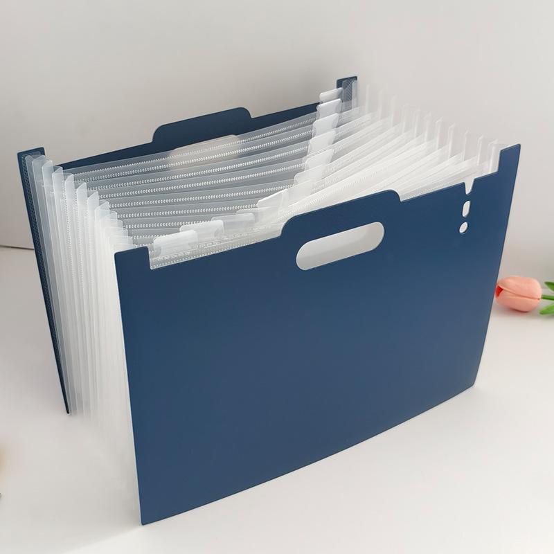 13-Grid A4 Accordion File Holder with Indexing