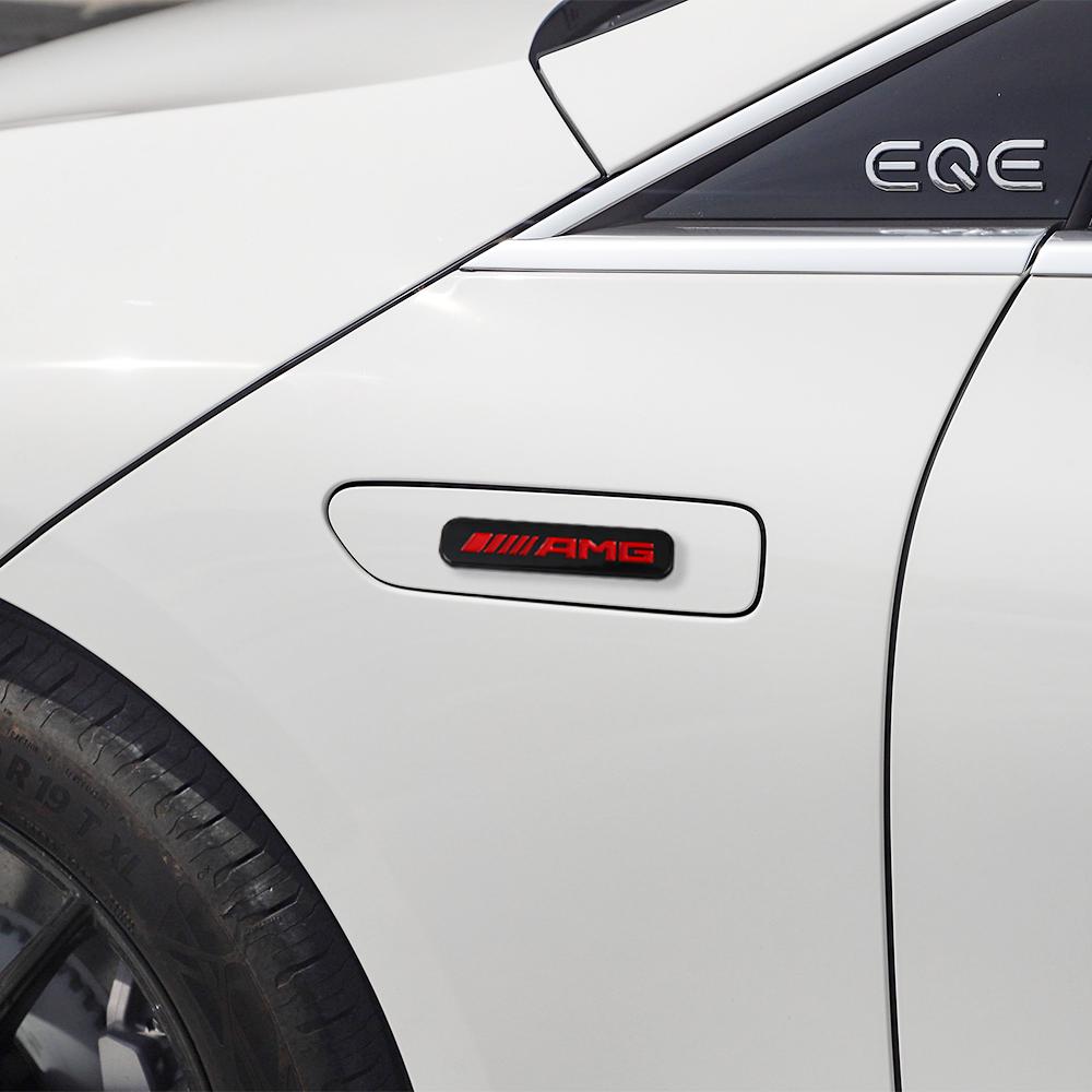 3D ABS Car Body Trunk Fender Decoration Sticker Auto Badge Accessorie for Mercedes Benz AMG W176 W204 W212 W108 W196 W124 W126 OE1