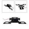 Motorcycle License Plate Holder with Taillight Part Mount Support Repair Attachment Light LED