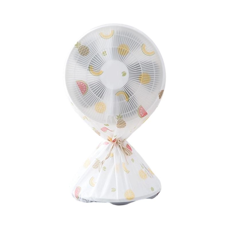 Durable Fan Dust Cover Universal Design For Standing Desk Fan Breathable PVC Materials Easy To Cleaning Prevents Debris Buildups
