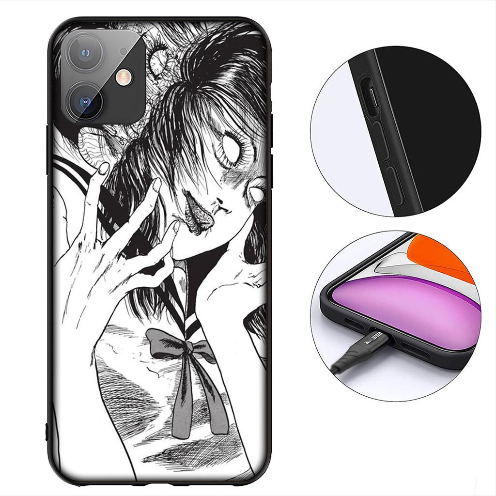 Tomie Junji Ito Anime Collection Cover for Motorola Moto E13 E20 E32 E22 E14 E15 G32 G60 G72 G7 G8 G82 G9 Plus Power Phone Case