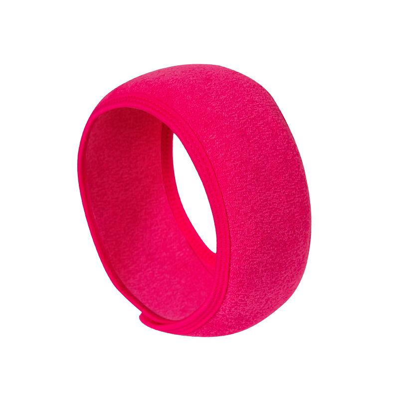 Women s Sports Headbands Sweat Absorbing Breathable Hairband for Workout Yoga Running красный
