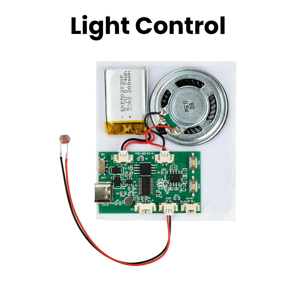 8M USB Recordable Birthday Card Music Voice Module Chip for DIY Voice Audio toy Greeting Card DIY Electronic Kit