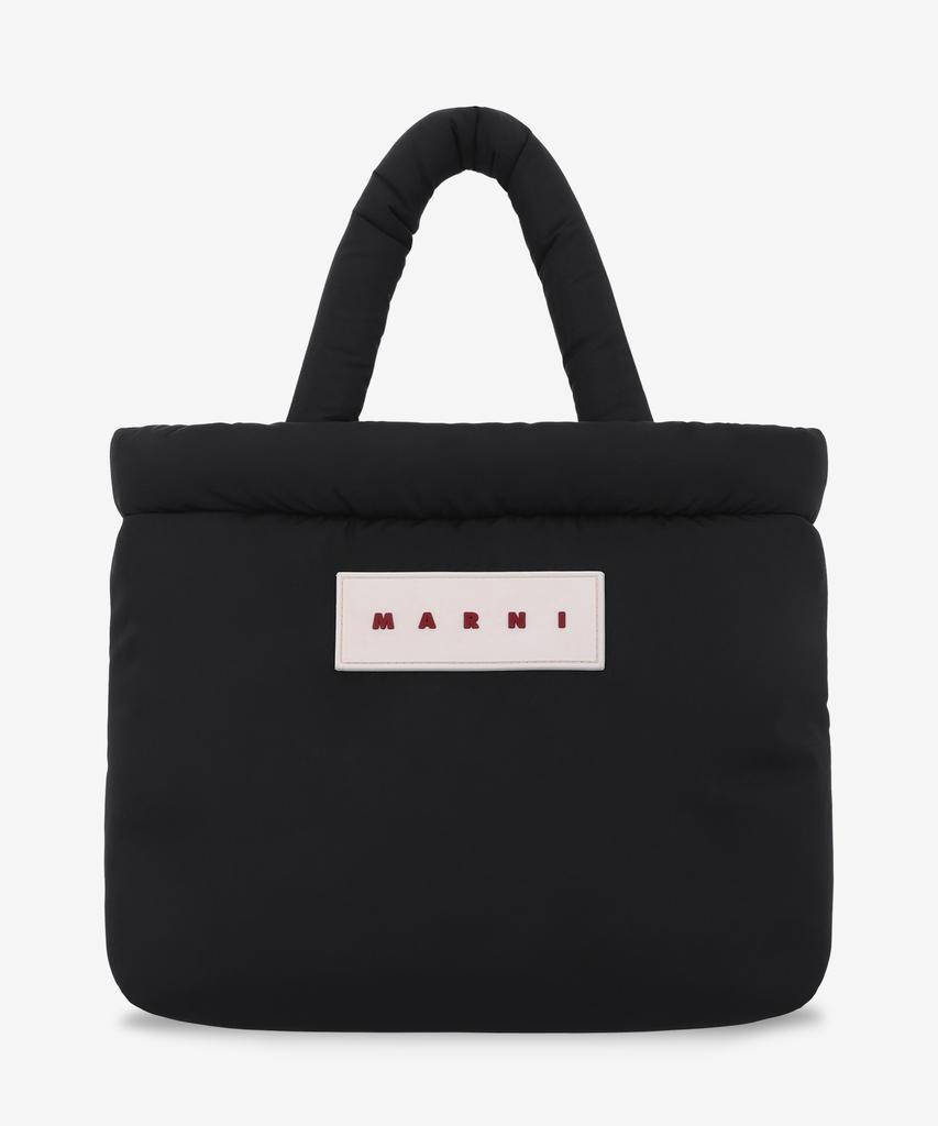 Marni Padded Ew Tote Bag - Black / Bmmp0131U2P806800N99