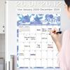 Notes 2026 Calendar Colorful 12 Month Calendar Durable English Magnetic Calendar  Home Use