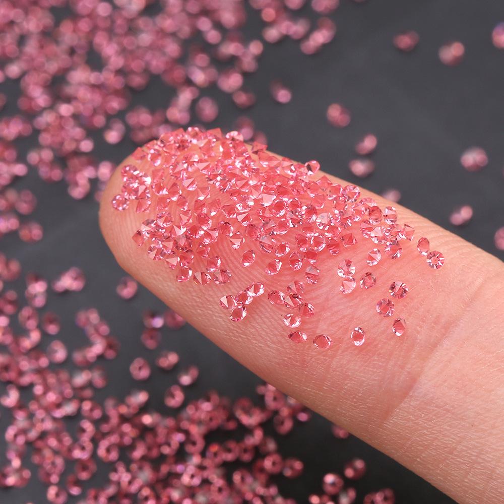 Crystal Glass, Nail Art Micro-Diamond, Shiny 11-Color Pointed Bottom Rhinestone Nail Decoration Accessories