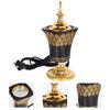 Incense Burner Electric Censer Holder Electronic Retro Ornament Iron Decorative Burners Plug Office