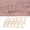 12 Pcs Hijab Pins Accessory Convenient Scarves Fixing Clasp Alloy Scarf Clip