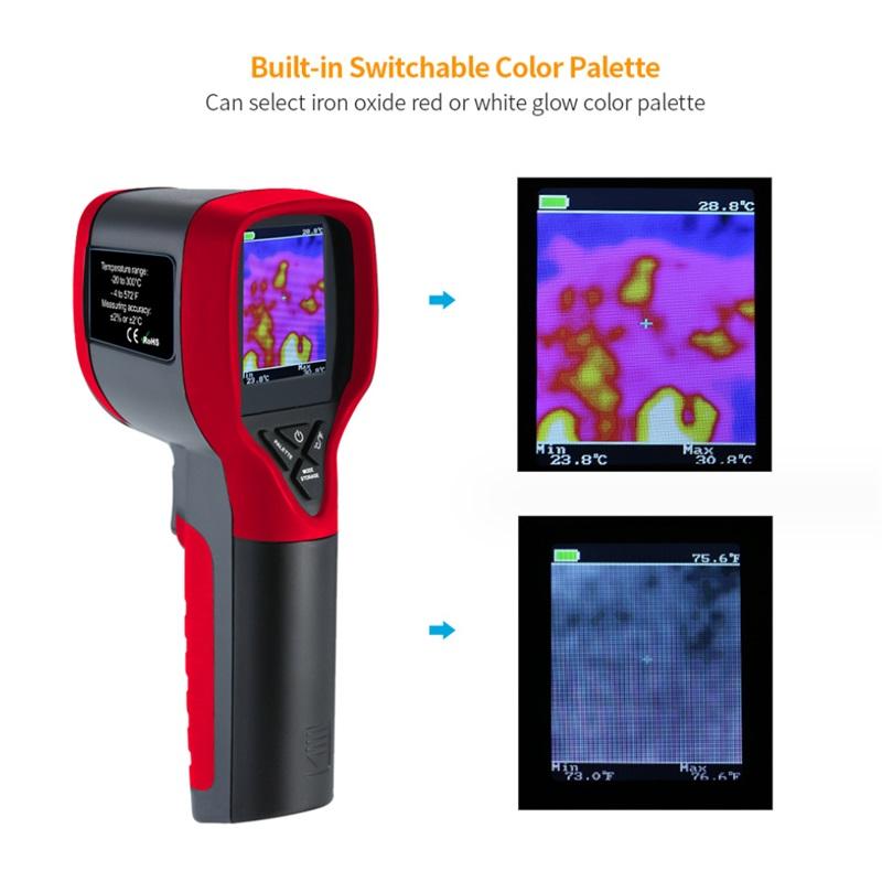 visible light cara infrared thermal imager with data transmission