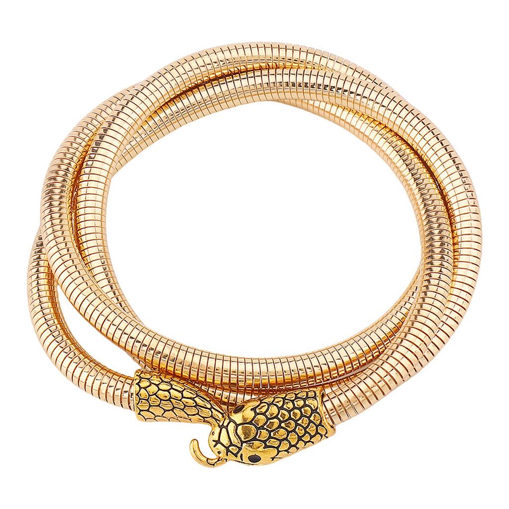 Adjustable Snake Necklace Alloy Charm Bracelet Wristband Jewelry Gift For Seamless Style Transition