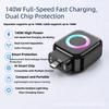 Type-C Connector Intelligent Power Outlet Stopper 140W Fast Charging USB C Adapter  Phone Charging