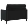 Storage Sofa in Black 122 x 78 x 87 cm Polyester