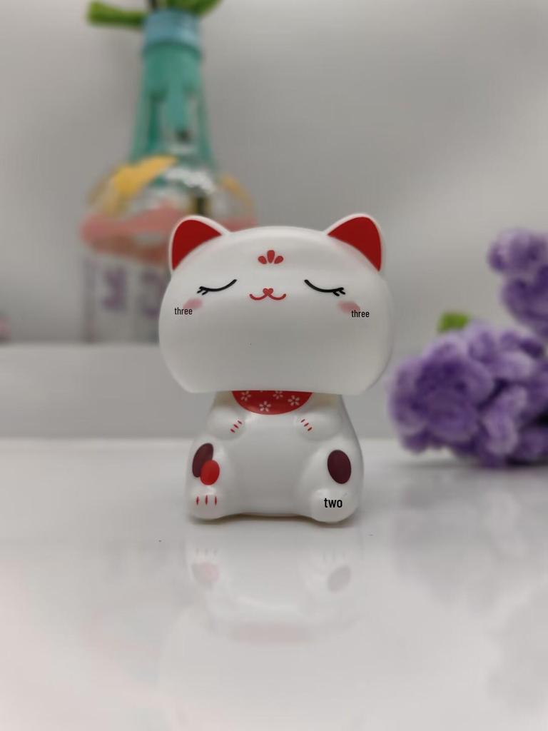 Solarbetriebene Winkekatze Figur - Kreatives Ornament und Einzigartiges Geschenk