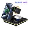 3 In 1 Wireless Magnetic Charger Station With Clock Display