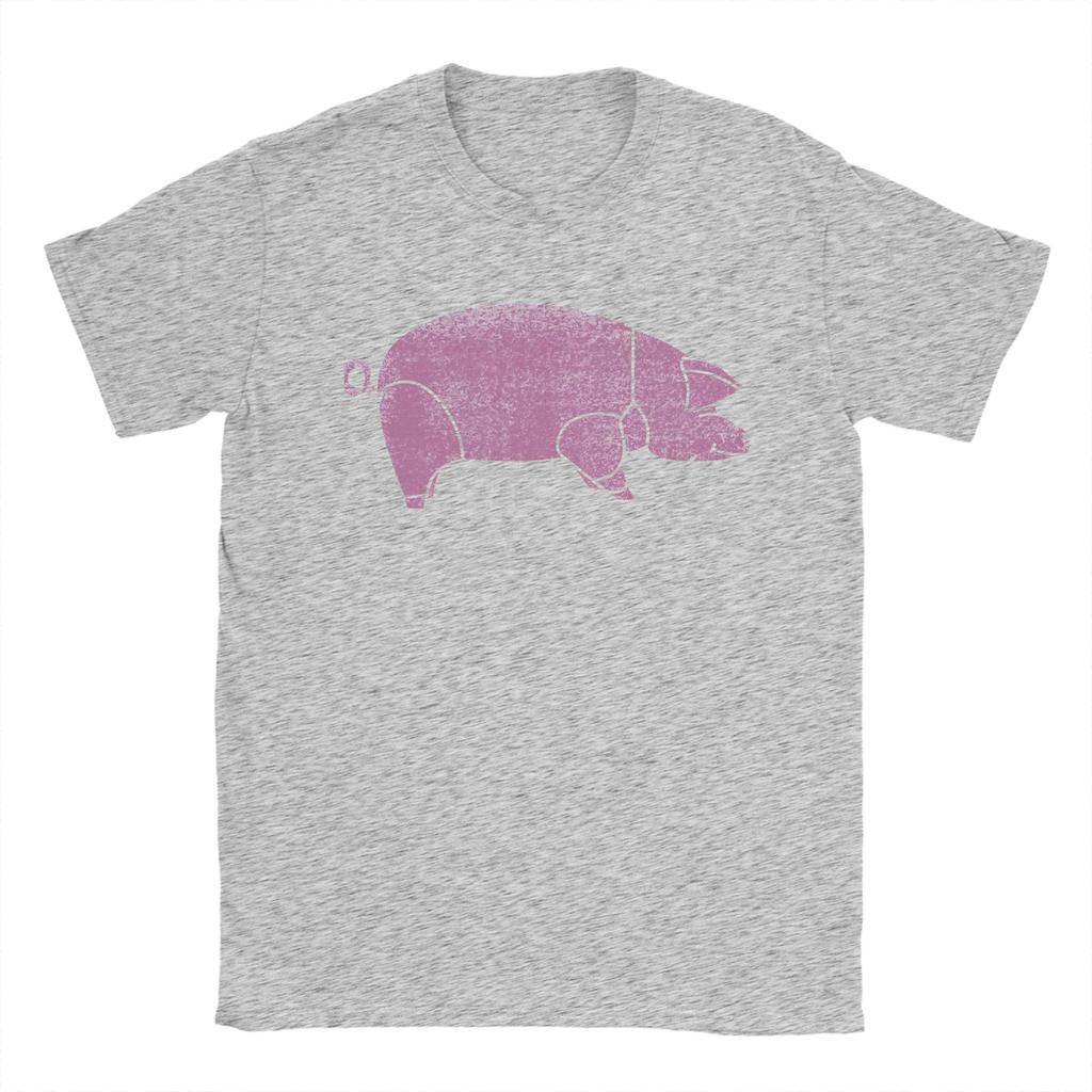 Unisex TShirts Pig Shirt As Worn By Davids Gilmours Classic Pure Cotton Tees Short Sleeve T Shirt Crew Neck Clothing Gift Idea