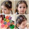 10PCS Candy Color Luminous Star Hair Clips For Kids Girls Headwear Metal Barrettes Cute Heart BB Clips Hairpins Hair Accessories
