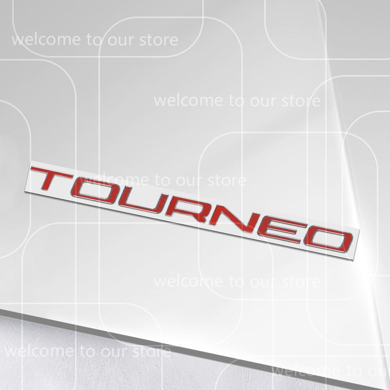 3D For Ford Tourneo Custom Camper Van Car Sticker Zinc Alloy Emblem Body Accessories Styling Metal Rear Trunk Badge Decal