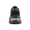 Kappa Fabric Synthetic Leather Functional Retro Casual Shock Absorption Non-Slip Wear-Resistant Low-Top Dad Shoes Unisex Sneaker Black K0CY5MC16D-990