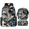 UK Virtual Band Gorillaz Kids' Cartoon Backpack - Dual Use Shoulder/Crossbody Bag
