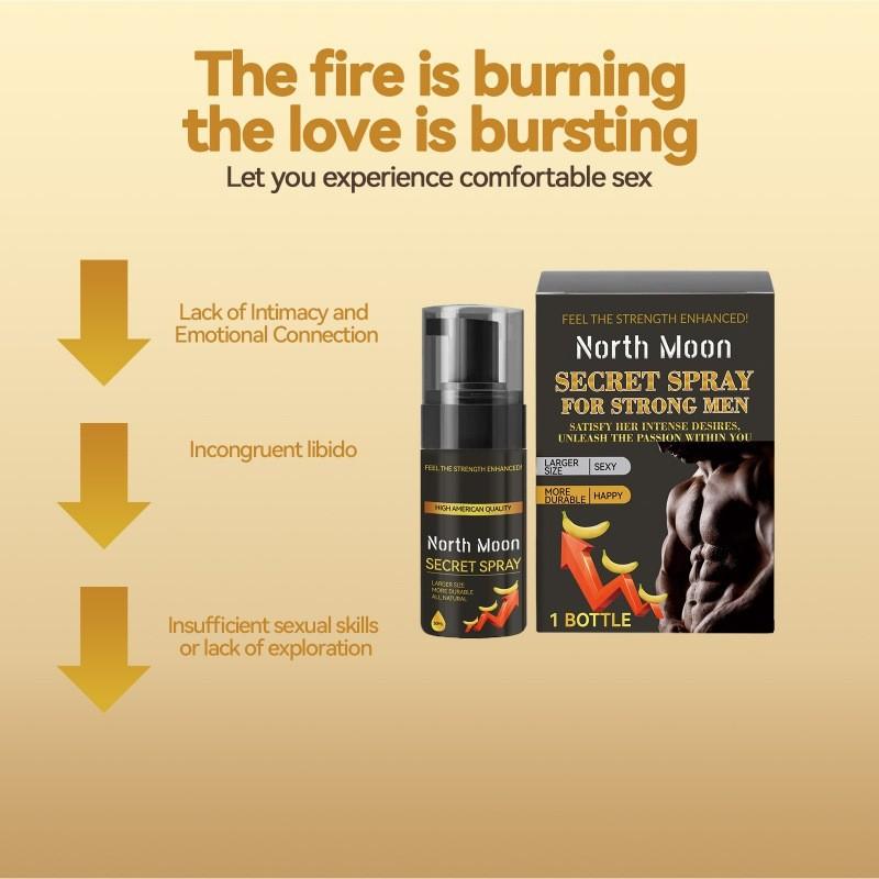 North Moon Gentle Care Spray For Men Ultimate Massage Body Spray For Vitality And Strength