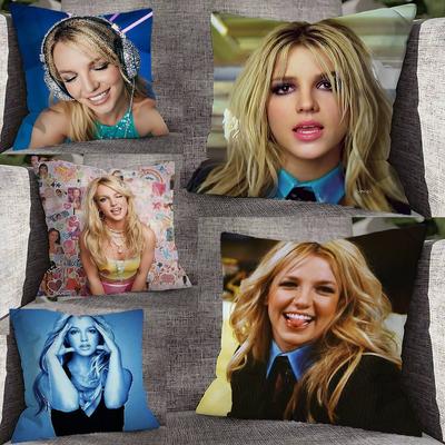 B-Britney S-Spears Pillow Case For Sofa Decor Car Office Room Printing Cushion Cover Decorations and Protector