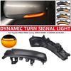 Dynamic LED Turn Signal Light Side Wing Mirror Indicator Directly for Toyota WISH/PRIUS/REIZ/MARK X/CROWN/AVALON Replace OEM