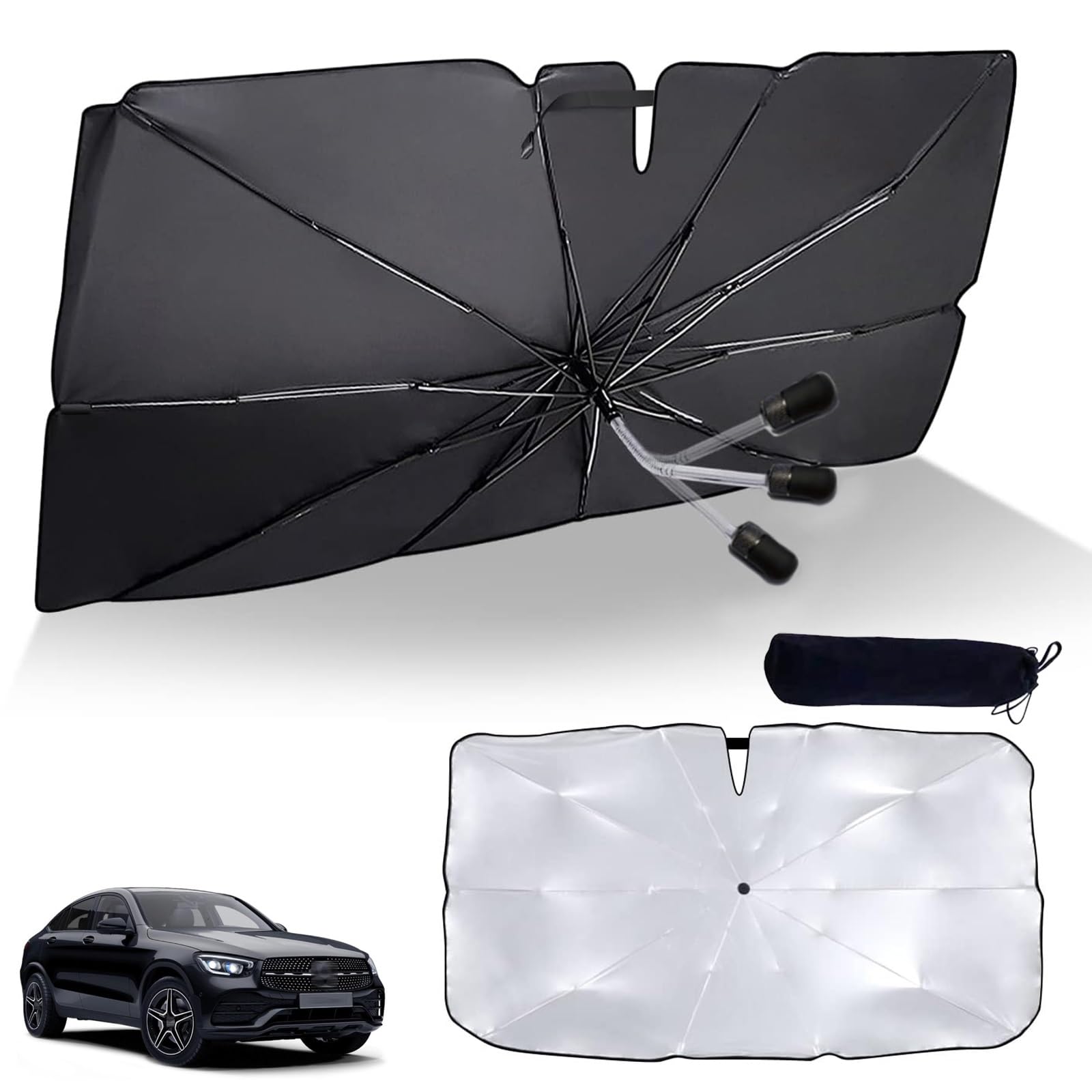 Mercedes Benz GLC Class Coupe C253 February 2016 - 2023 Car Umbrella Sun Shade GLC class C253