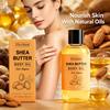 Shea Butter Body Oil for Dry Skin Nourishing Hydration Rough Skin Improve Fast-Absorbing Body Massage Care 100ml