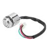 Motorcycle Electric Bike Ignition Switch Set with 2 Keys Replacement Universal for ATV Mini Moto Dirt Bike