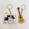 Cello Guitar Model Pendant VIOLIN Electric Guitar Model Keyring  Music Lovers Gift