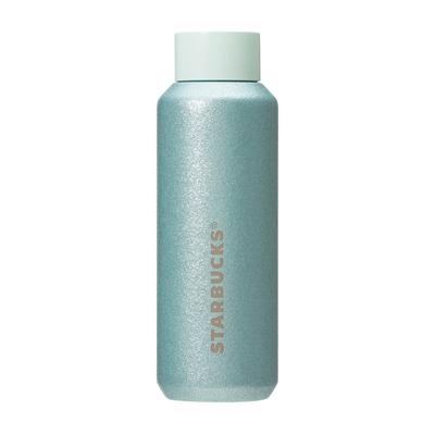 Starbucks starbucks ανοξείδωτο μπουκάλι γκλίτερ μέντα 473ml Starbucks Holiday 2023 Χριστούγεννα