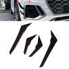 1 P  Front Bumper Side Spoiler Aerodynamic Left Right Front Bumper Side   Vent Trim Fin Decor Replacement For FY   2021-2024
