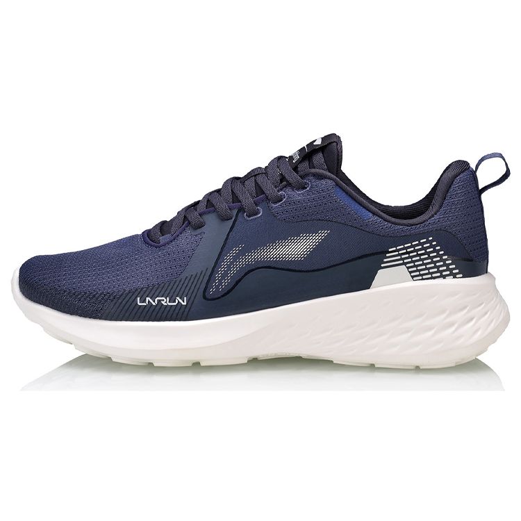 

Li-Ning Soft Element Lightweight Shock Absorption Low-Top Running Shoes Unisex Sneakers Dark-Blue ARHQ025-4 43