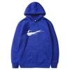 Herren Damen Kapuzenpullover Winter Fleecegefüttert Oversized Lässig Sportbekleidung Langarm Baumwollmischung