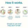 6PCS Cleaning Dishcloths Reusable Kitchen Dish Towels Fresh Watercolor Style Dishcloth Absorbent Lint Free Cloth Washable Duster Rags Tea Towels