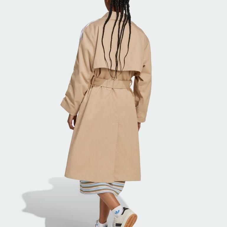 New Adidas Adicolor Trench Coat Twill IZ0382