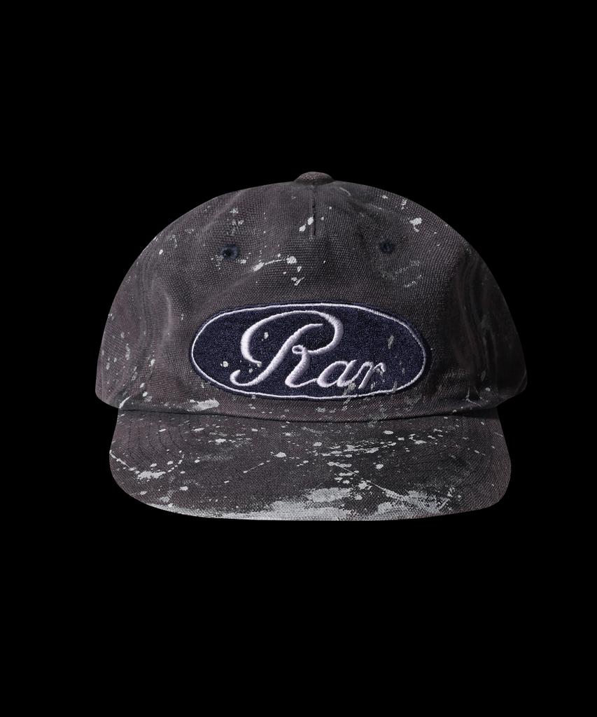 RAR Rar Painted Oval Logo 5-Panel Cap_Dusty Blue