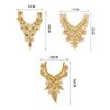 Embroidered 3D Sequin Collar Handmade Lace Fabric Applique  DIY Sewing