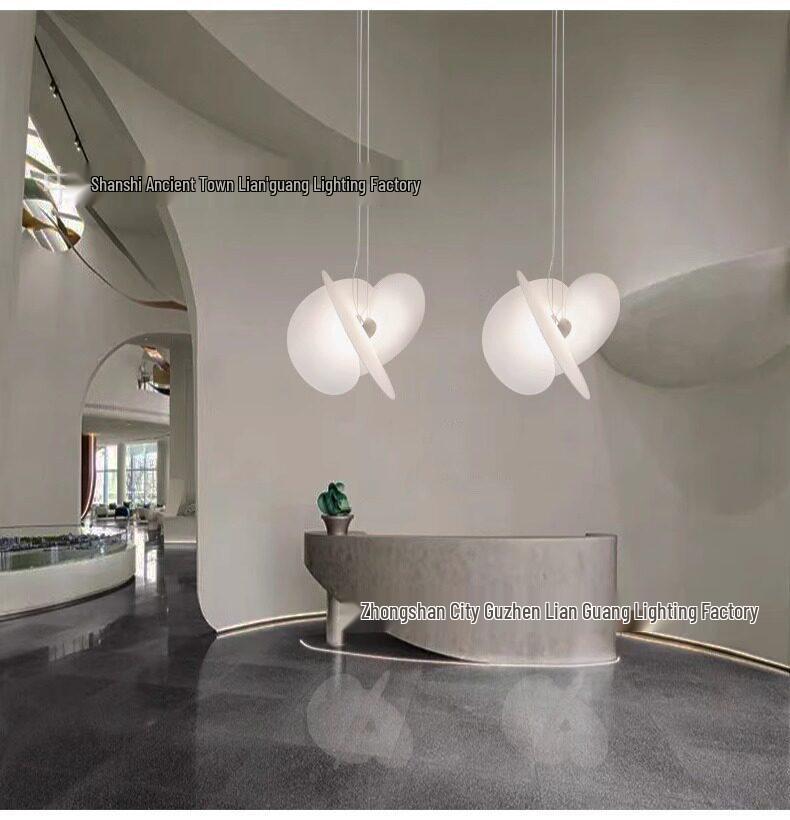 Designer Silk Pendant Light – Italian Loft Style for Duplex Living, Dining, Bedroom, Study – Creative and Artistic